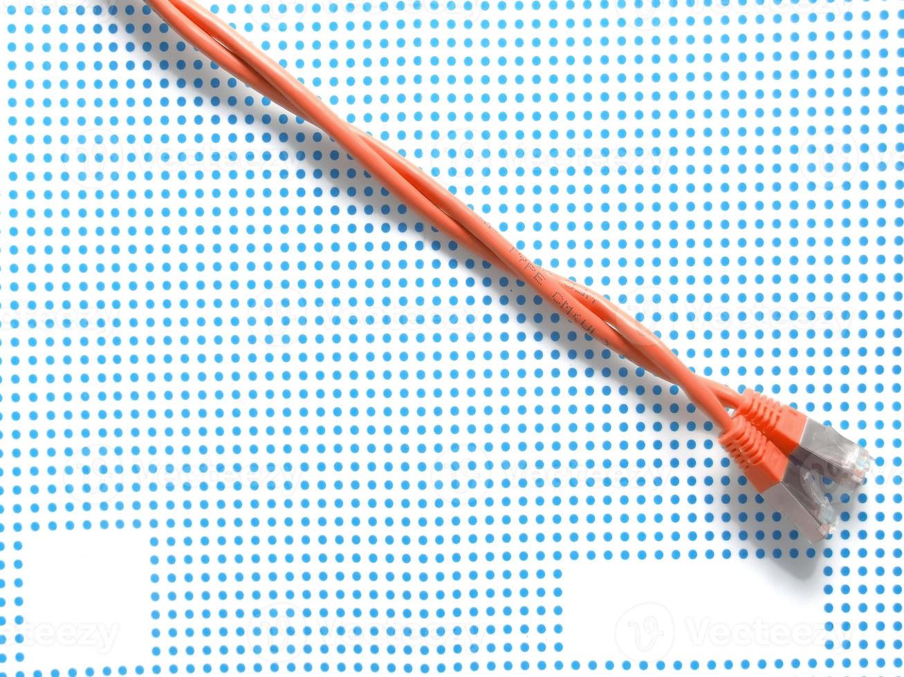 usb cable on table photo