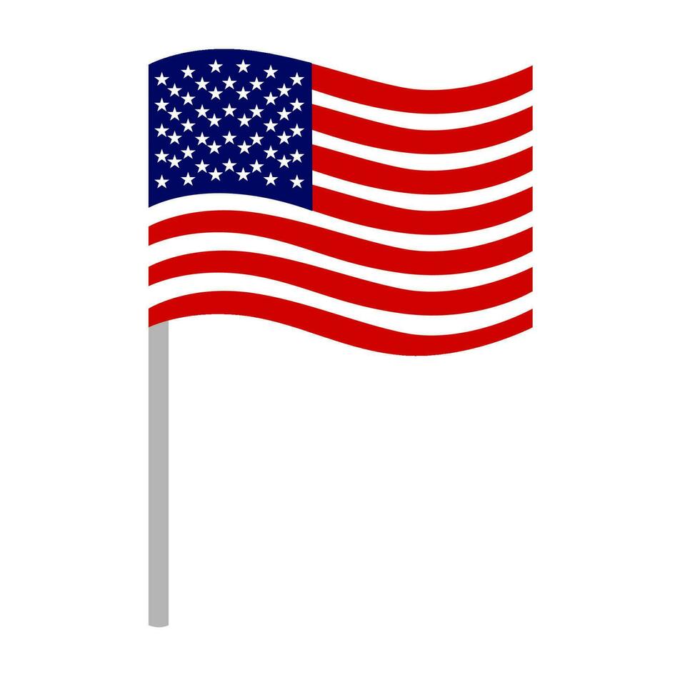 united states flag symbol vector file