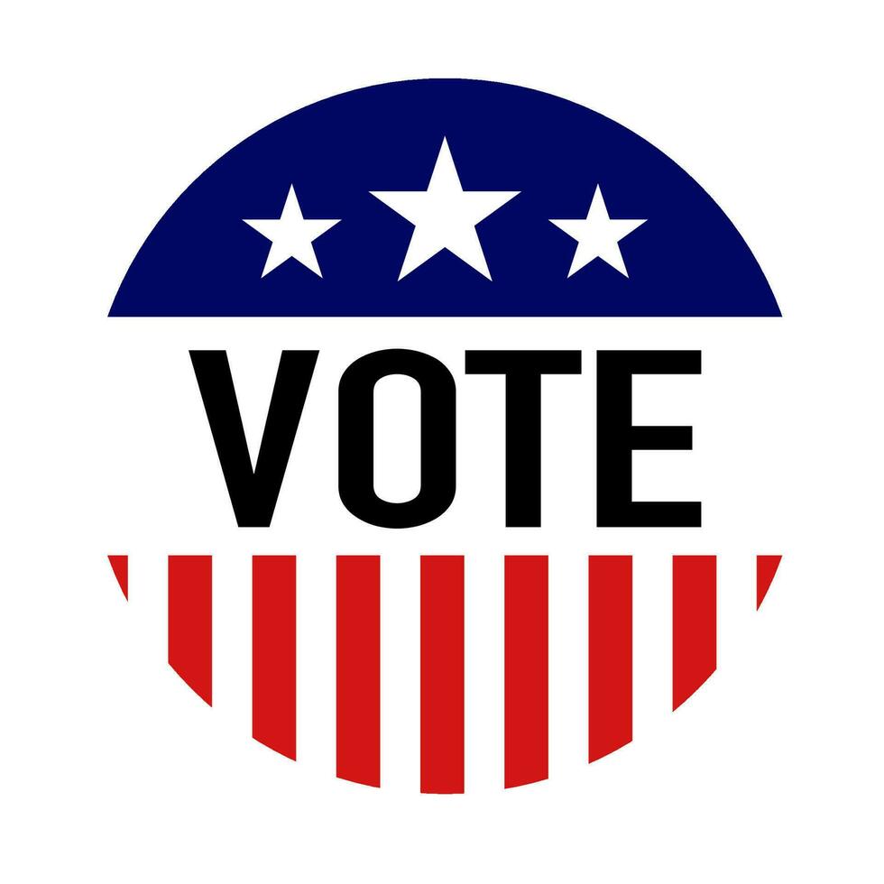 Vote for the United States Election vector