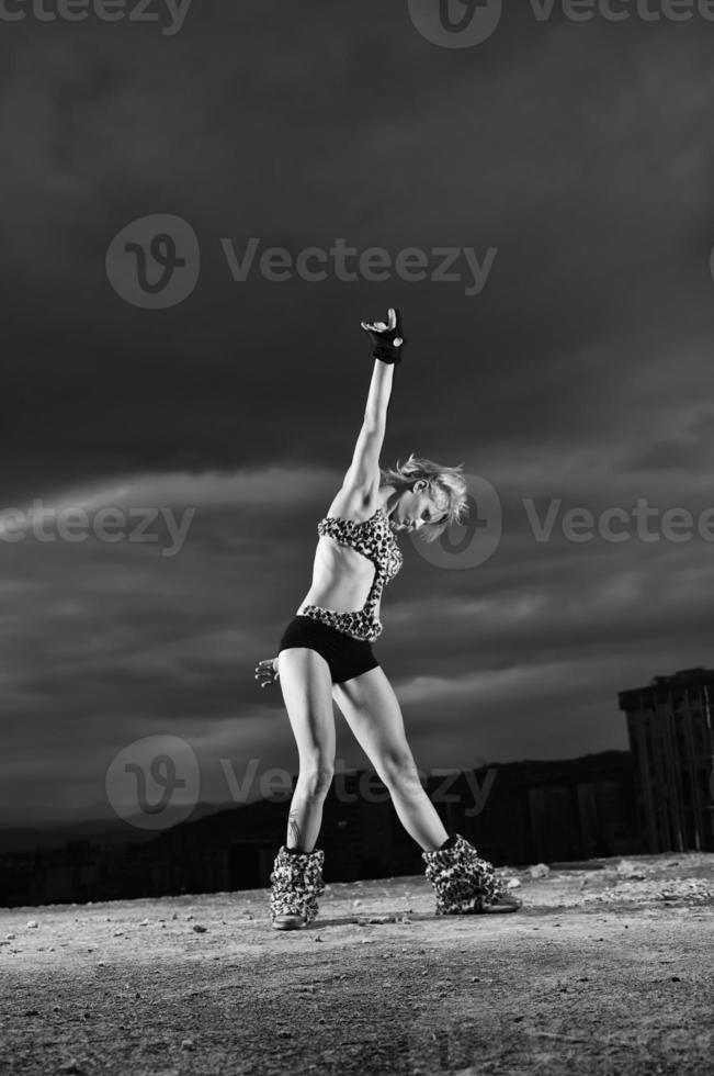 young gogo dancer girl photo