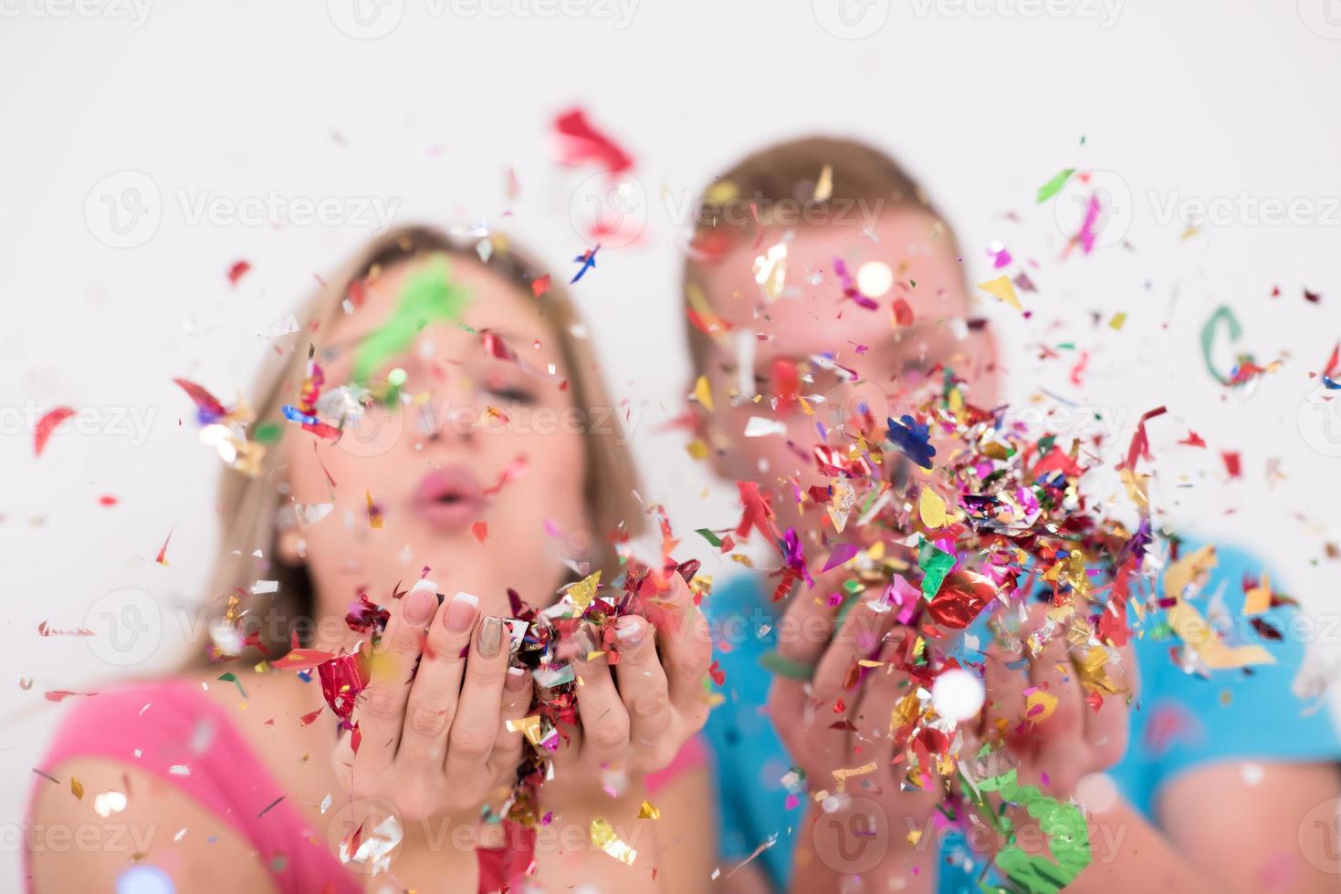 romantic couple celebrating photo