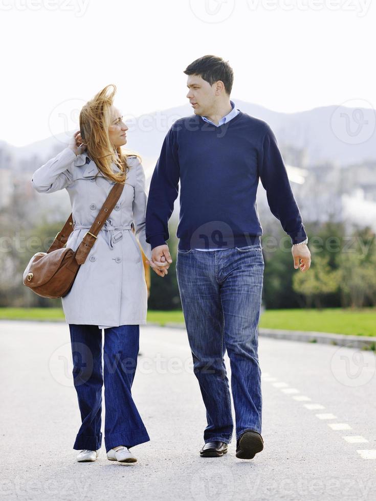 happy couple outdoor photo