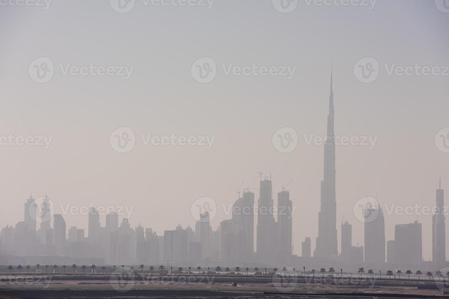 Panorama Dubai city photo