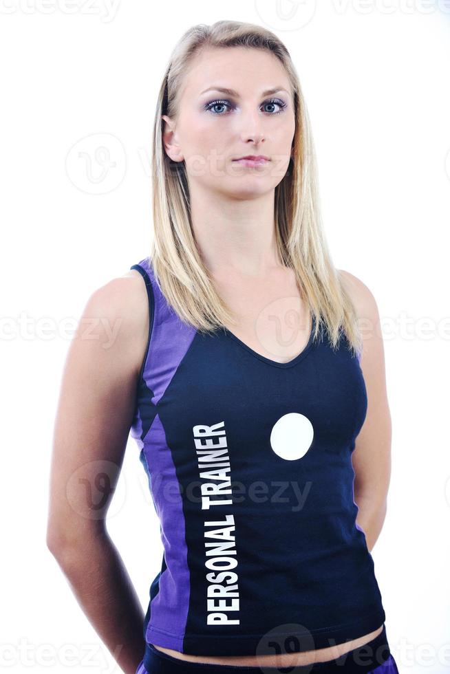 fitness woman personal trainer photo