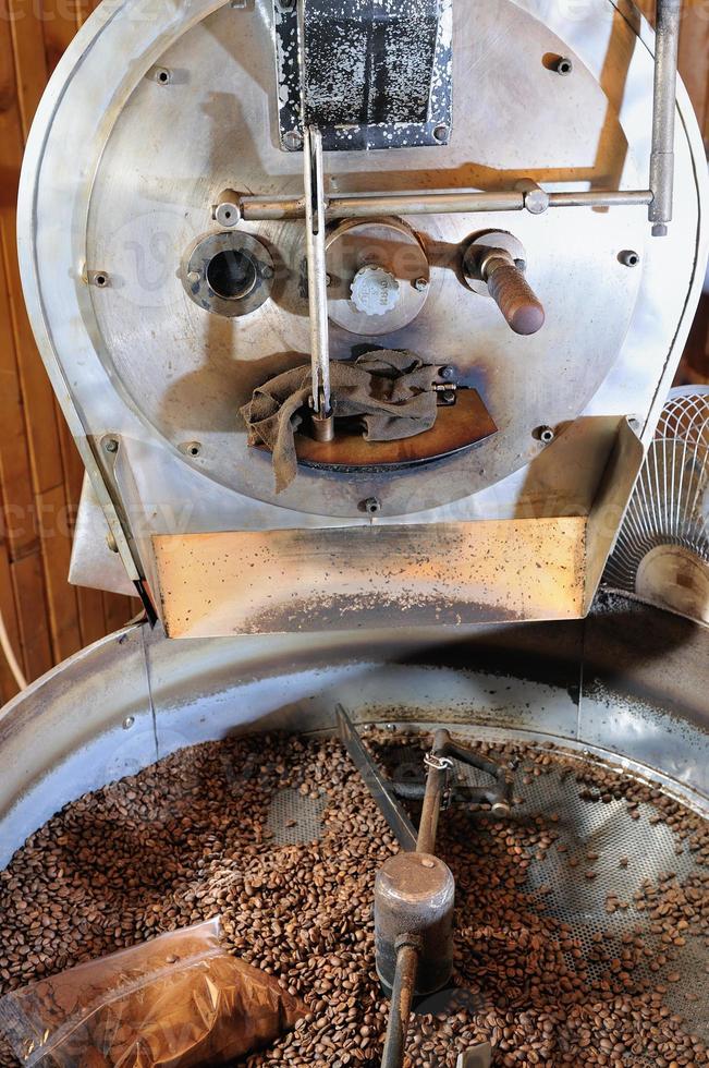 Coffee roasting view photo