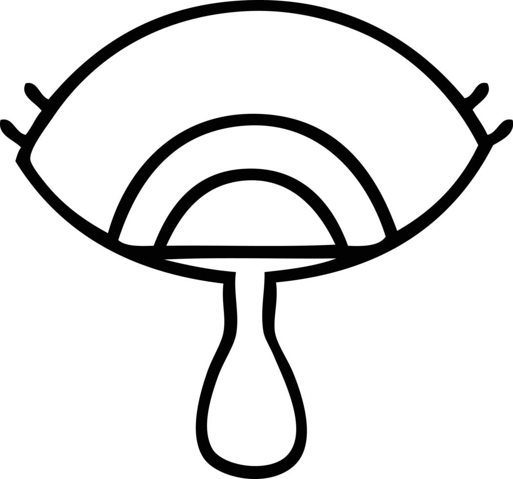 line drawing cartoon crying eye vector