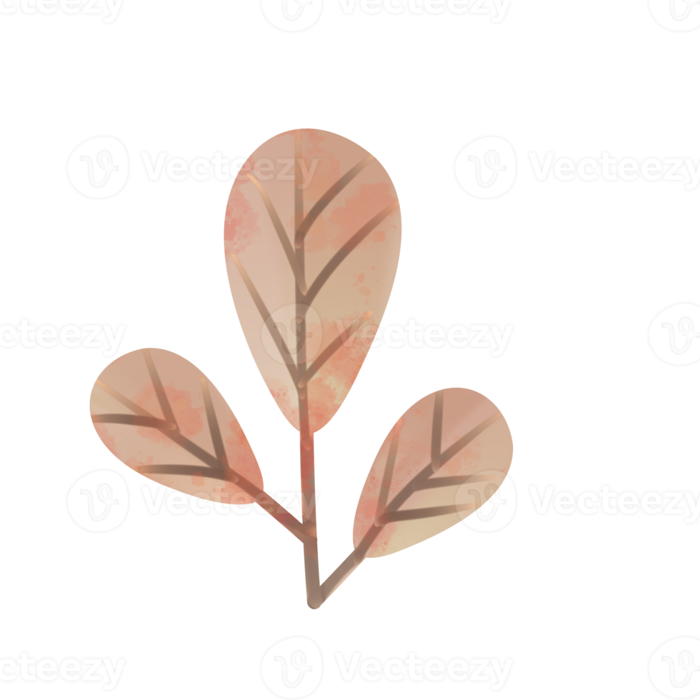 leaf paint cartoon png