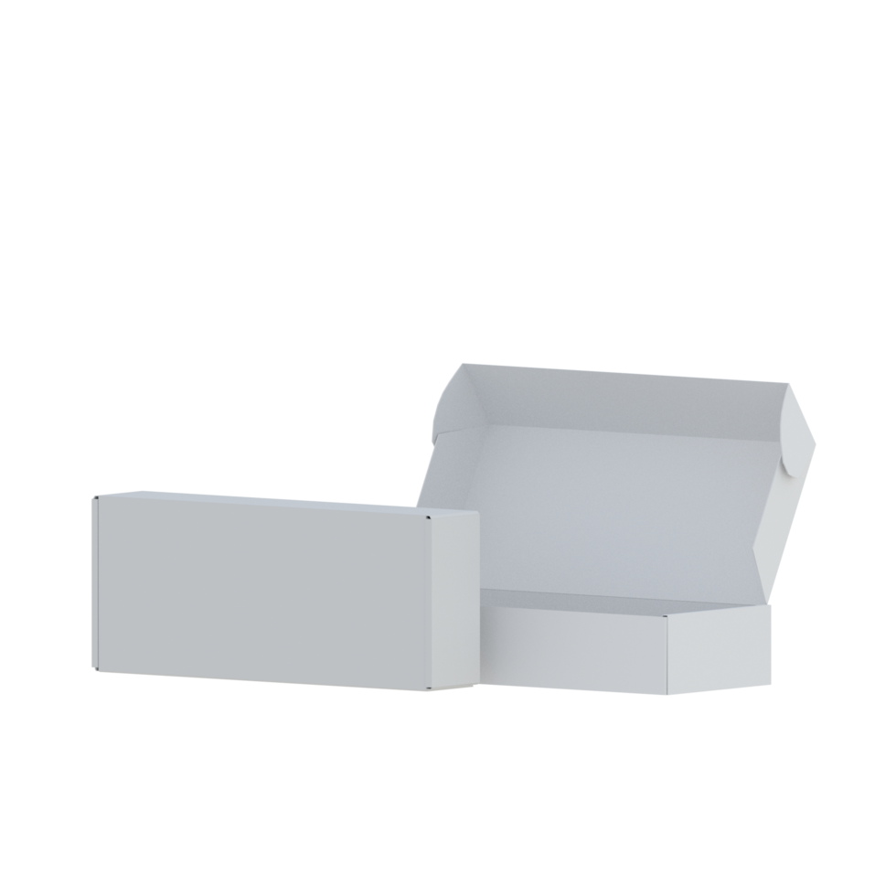 maqueta de caja de regalo png