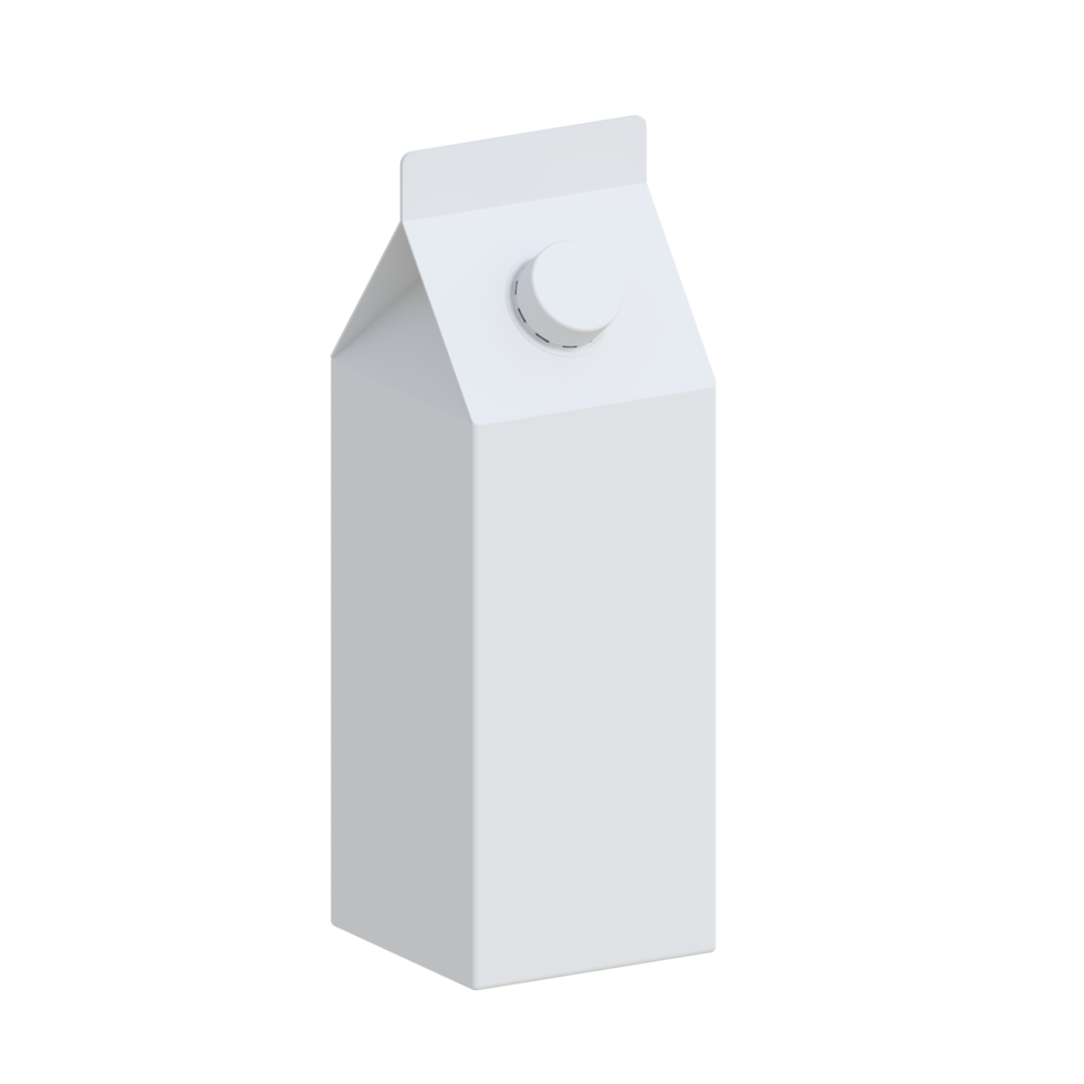 Milk Box Mockup png