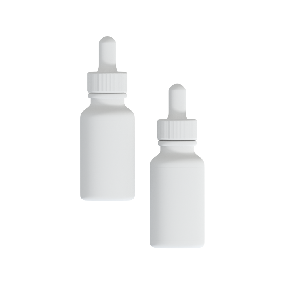 3d flaska serum attrapp png