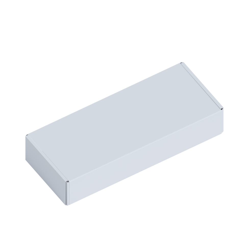 rettangolo scatola modello png