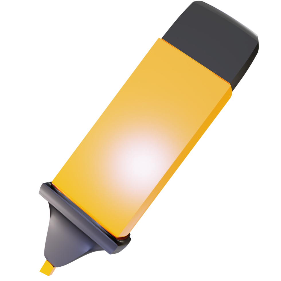 3d object back to school element png