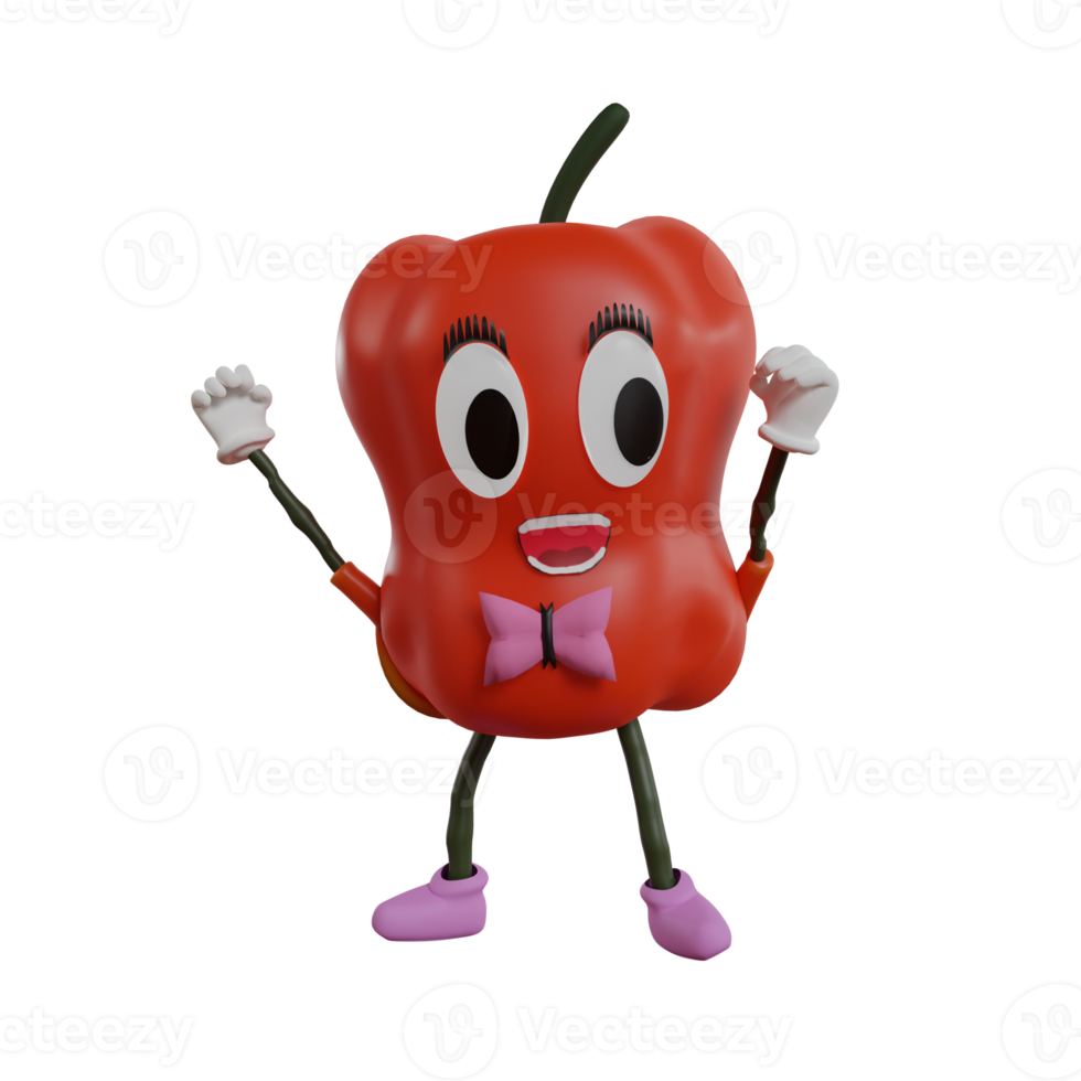 3d character paprika png