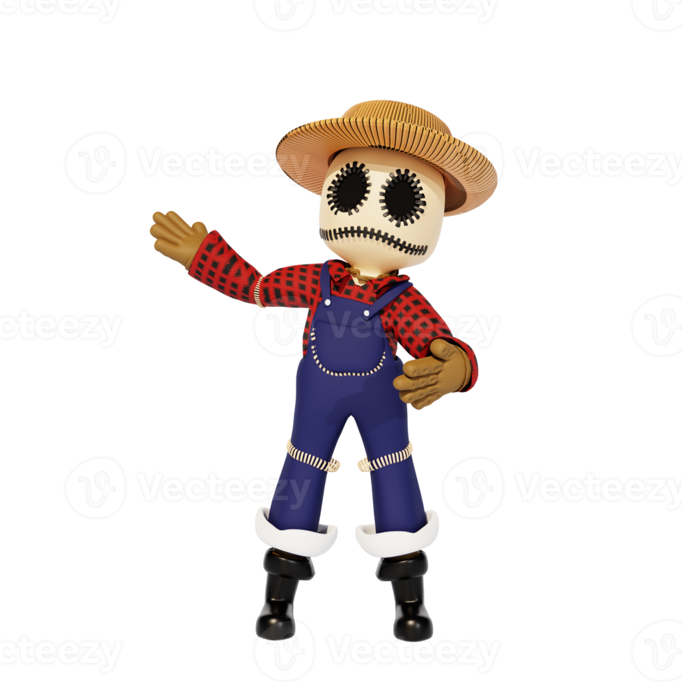 3d personaggio haloween png