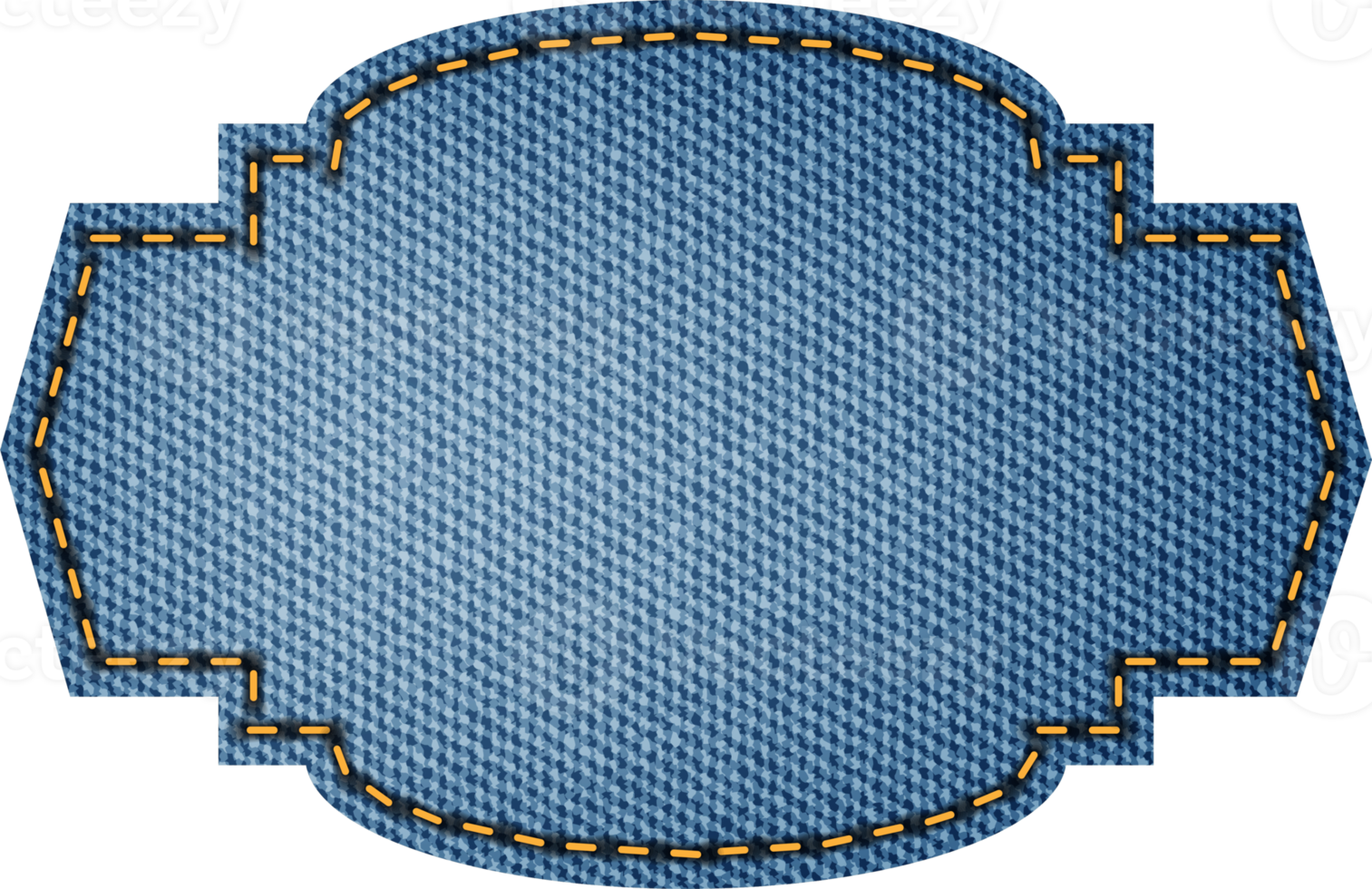 Blue Denim Jean TAG Label Texture Background png