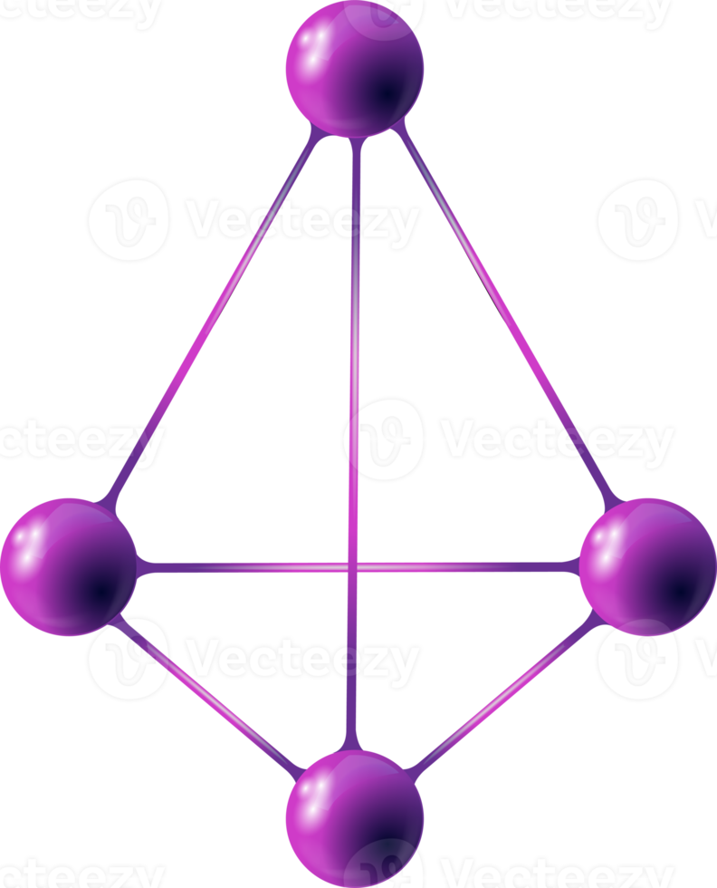 signo de modelo de estructura de molécula, moléculas en ciencia química para el concepto de ideas de laboratorio png