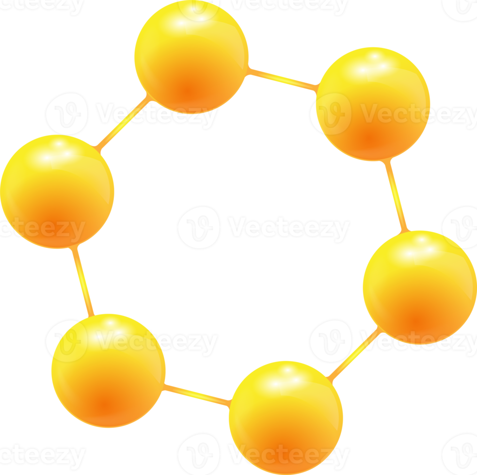 sinal de modelo de estrutura molecular, moléculas em ciência química para o conceito de ideias de laboratório png