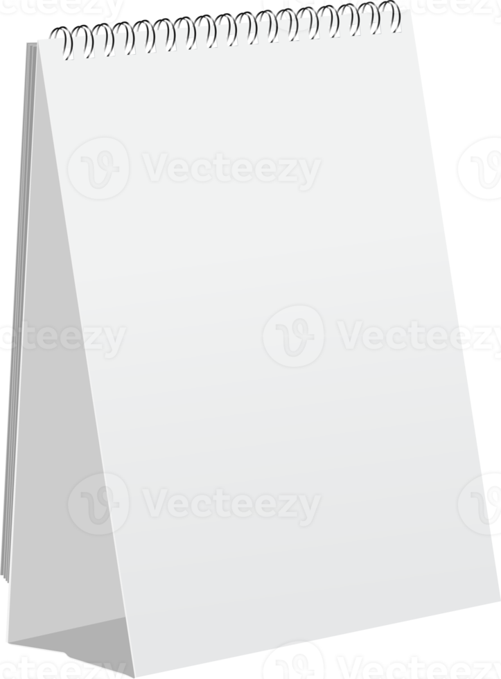 white calendar isolated png