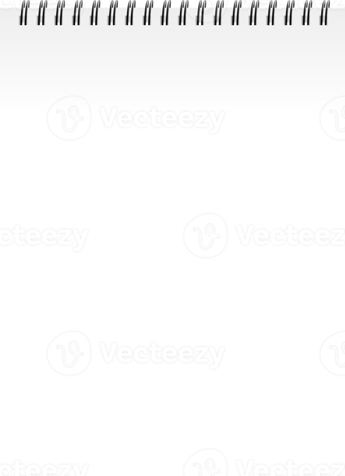 white note book paper png