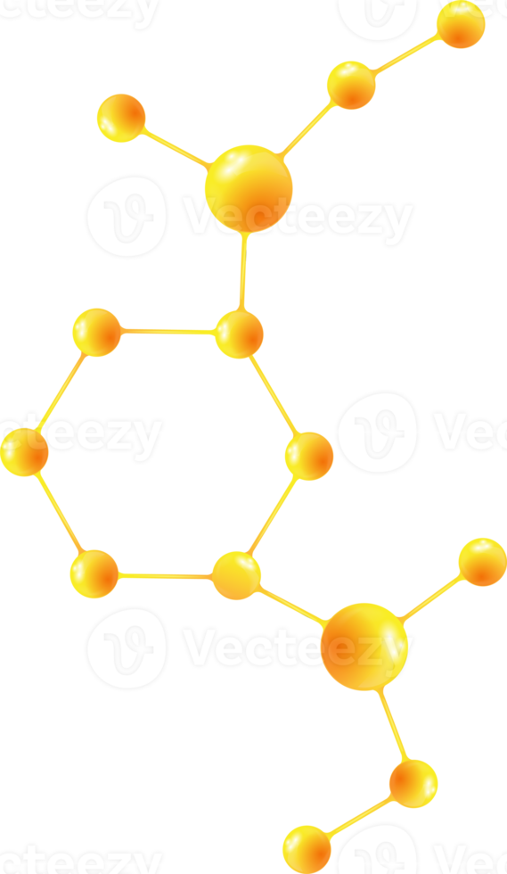 signo de modelo de estructura de molécula, moléculas en ciencia química para el concepto de ideas de laboratorio png