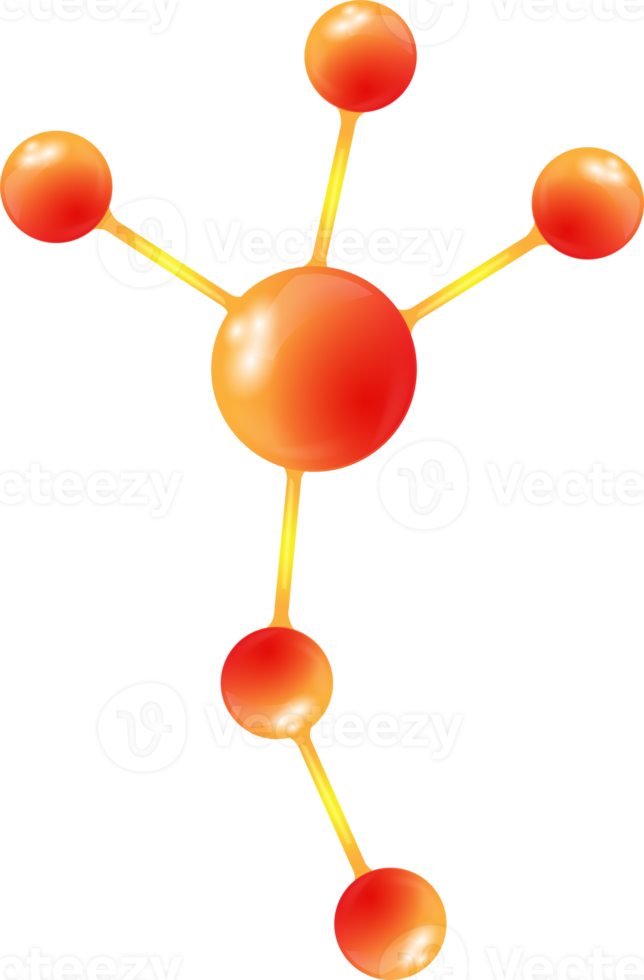 molecuul structuur model- teken, moleculen in chemie wetenschap voor laboratorium ideeën concept png