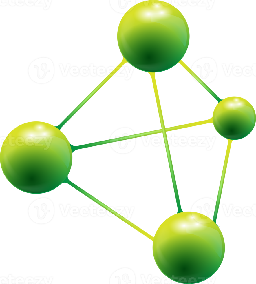 sinal de modelo de estrutura molecular, moléculas em ciência química para o conceito de ideias de laboratório png