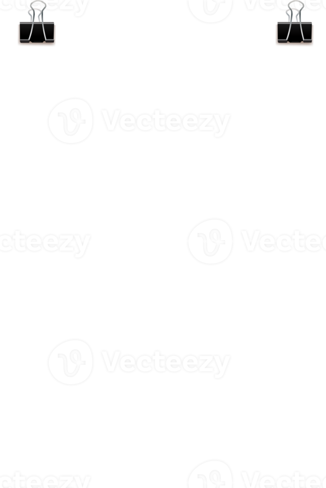 caderno de papel branco png