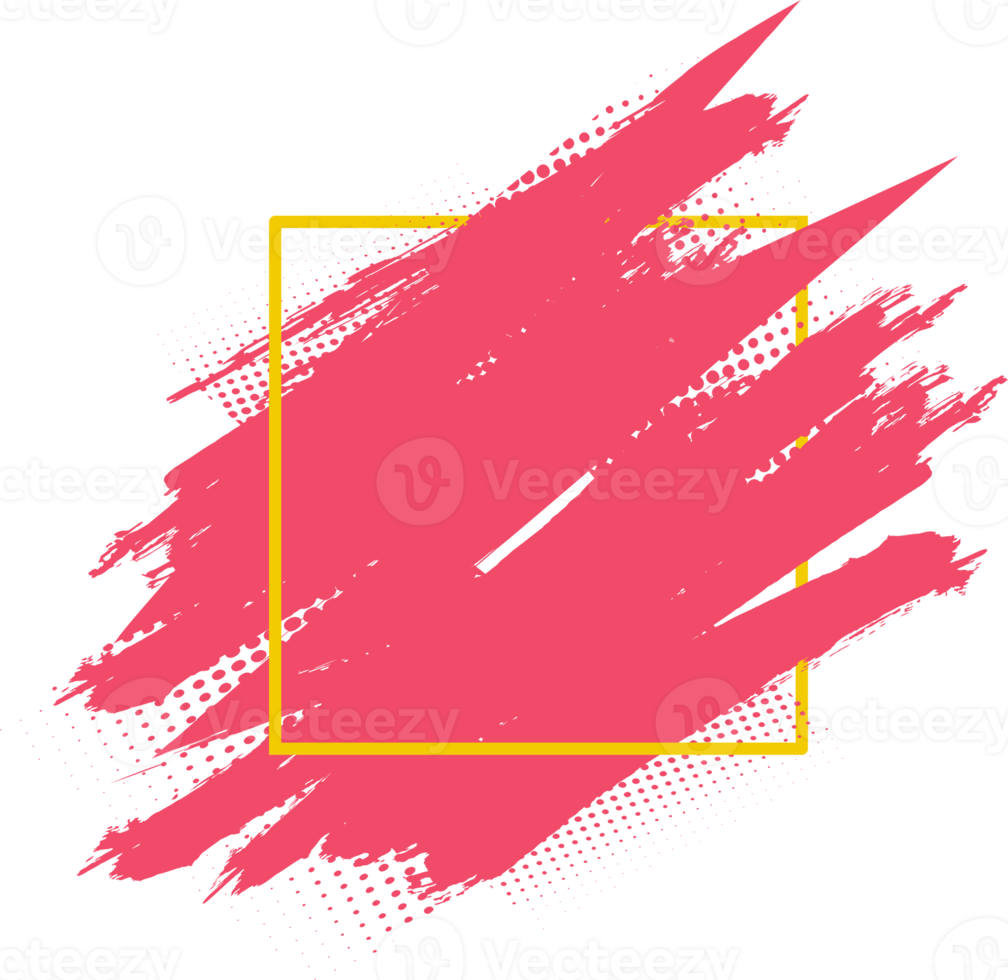 tintenpinselstrich, pinsel, linie oder textur. schmutziges künstlerisches Gestaltungselement, Feld, Rahmen oder Hintergrund für Text png