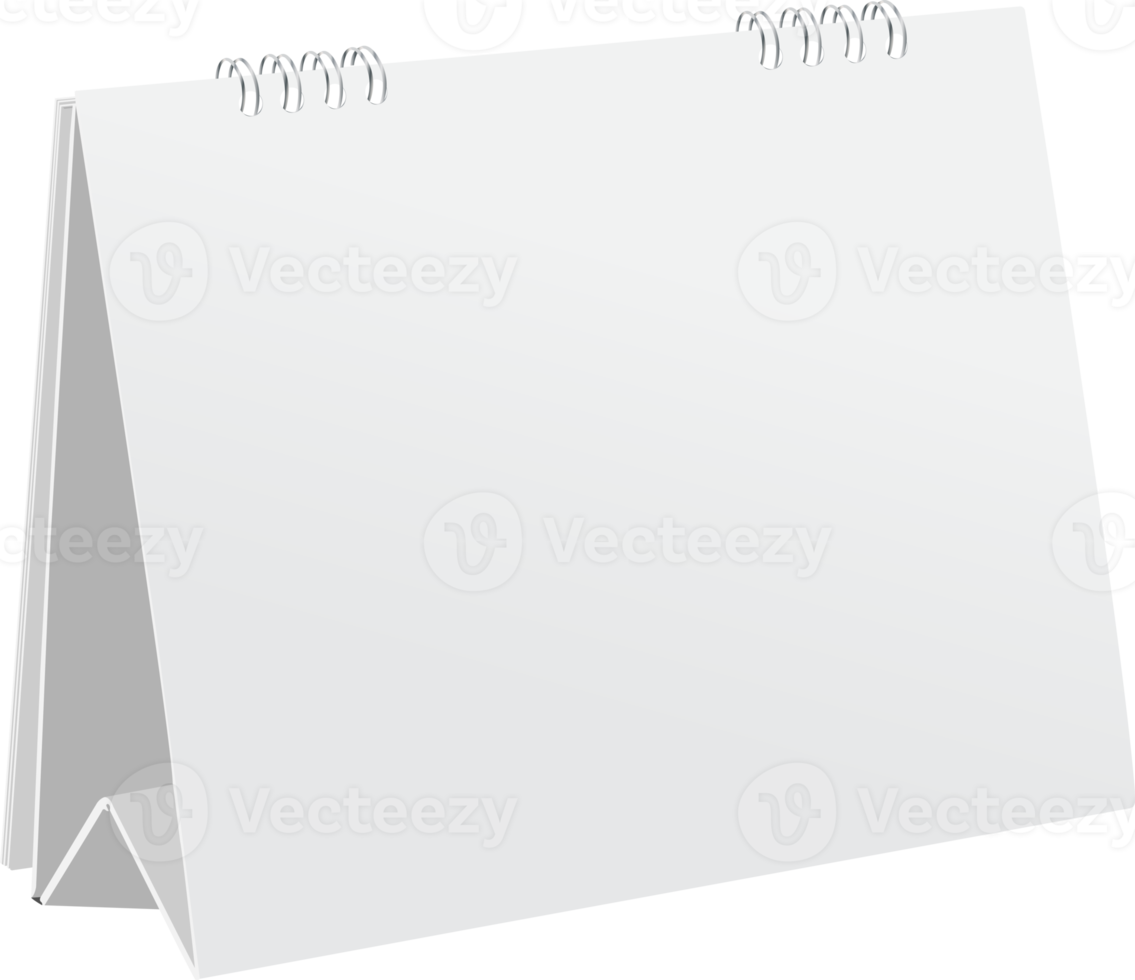 white calendar isolated png