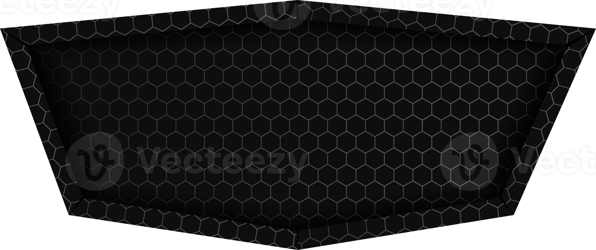 Modern dark black metal steel sign board label plate carbon fiber texture background png