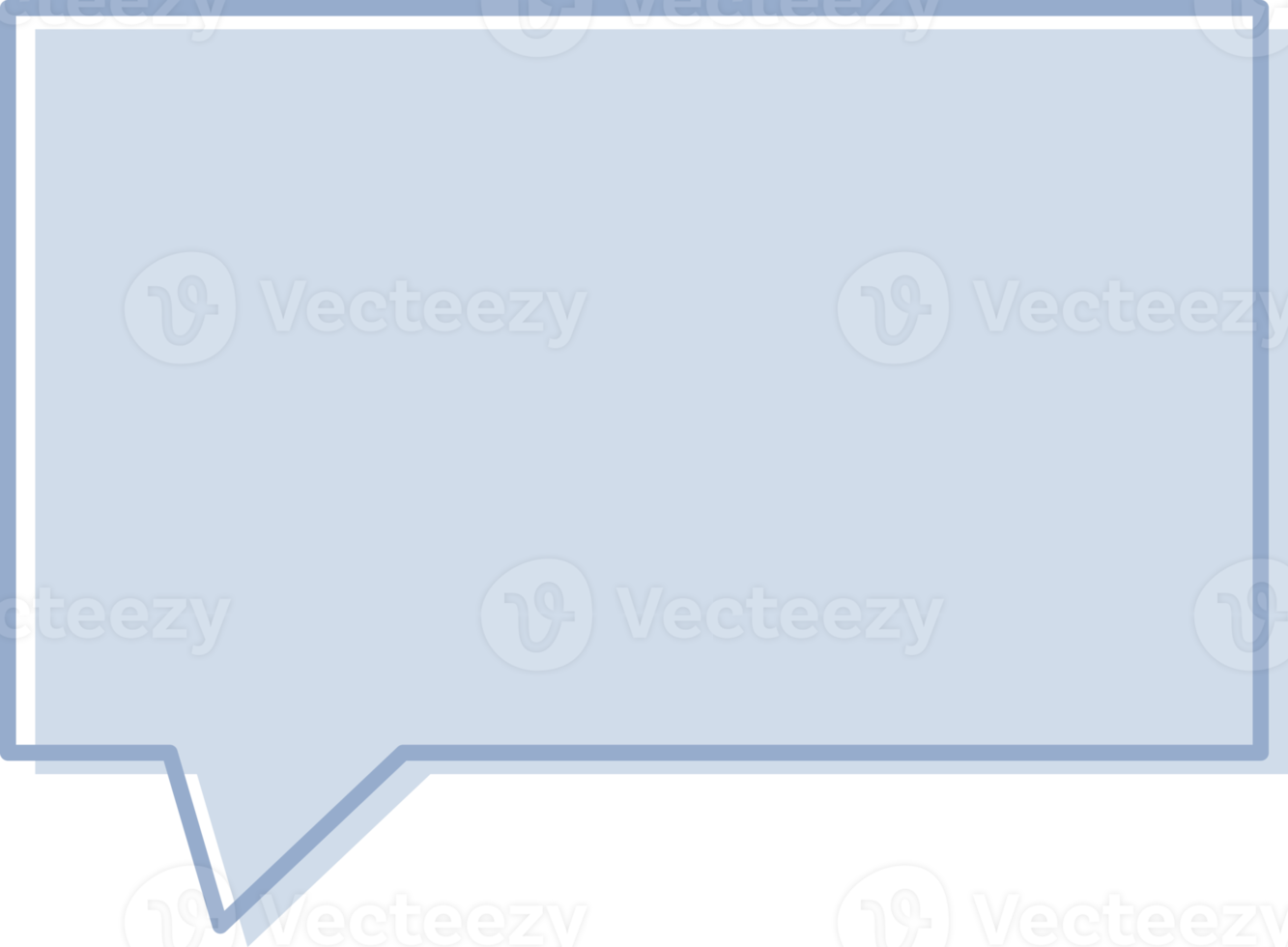 cute blue text box, speech bubble, frame talk, chat box, speak balloon