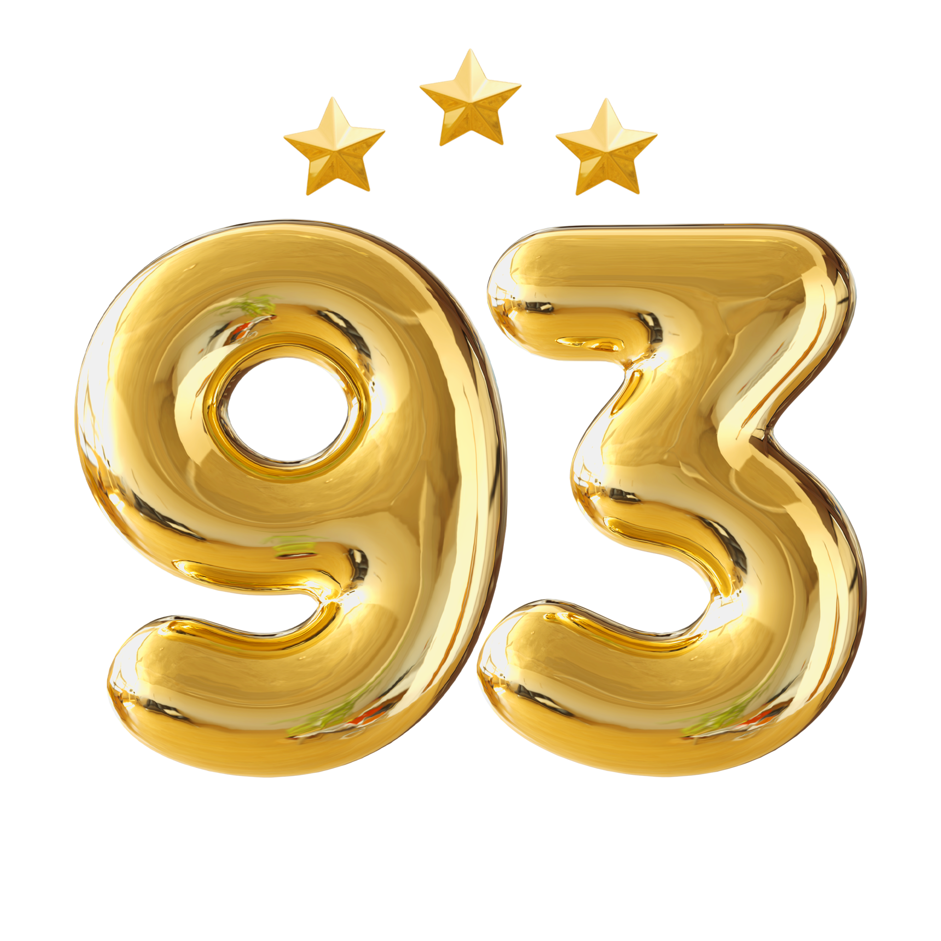 N mero De Aniversario De 93 A os 11287680 PNG 93-percent-stock-images-image-2466134