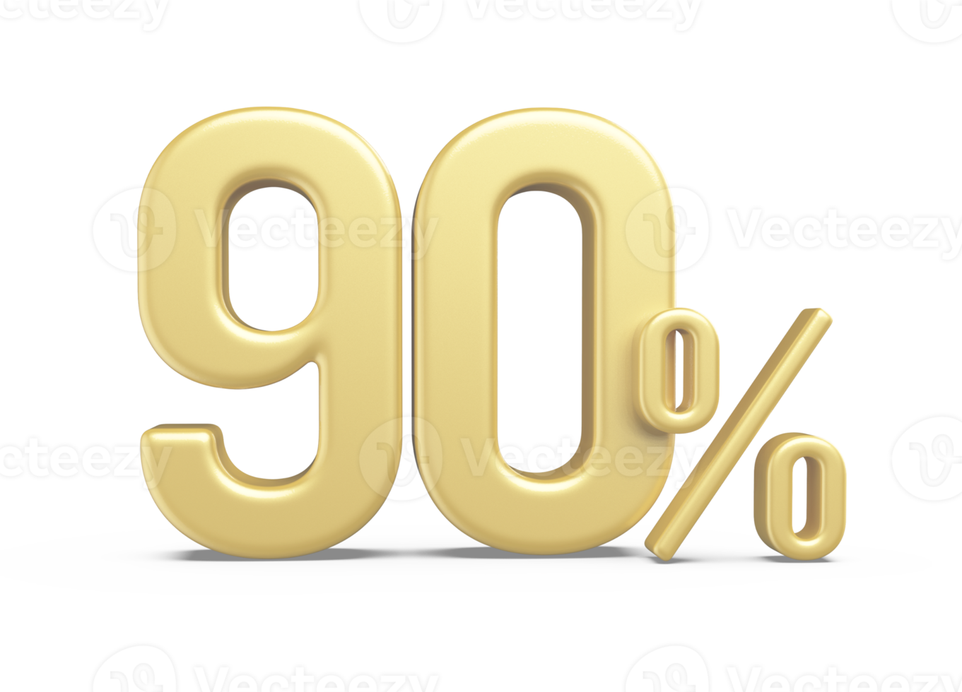 Number 90 Percent Golden Luxury 11287689 PNG number-90-percent-golden-luxury-11287689-png