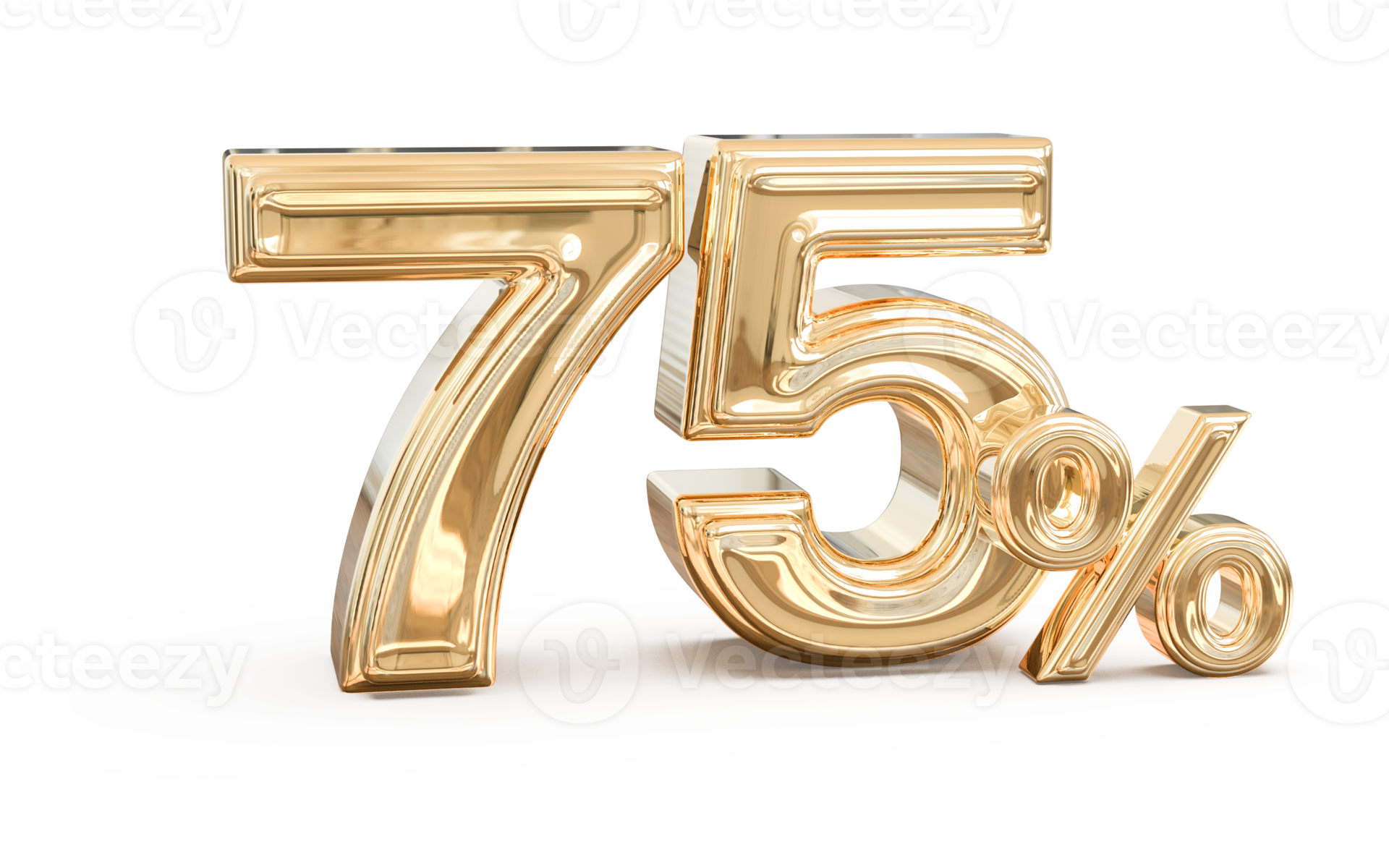 Promotion Number 75 Percent 3d 11287696 PNG