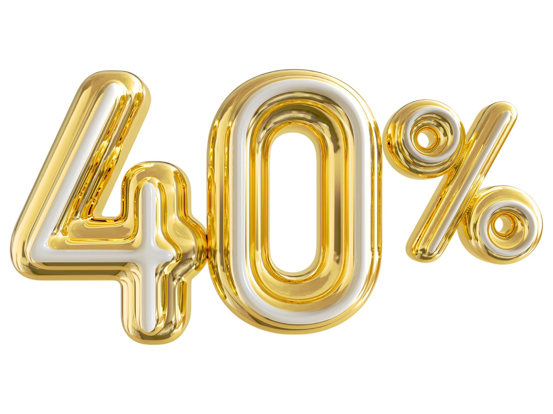 Nummer 40 Prozent Goldener Luxus 11287803 PNG nummer-40-prozent-goldener-luxus-11287803-png