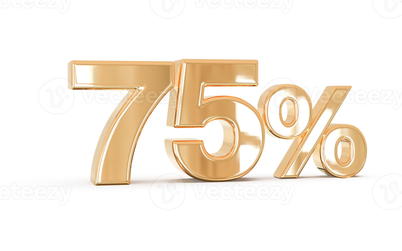 promotion 75 number percent png