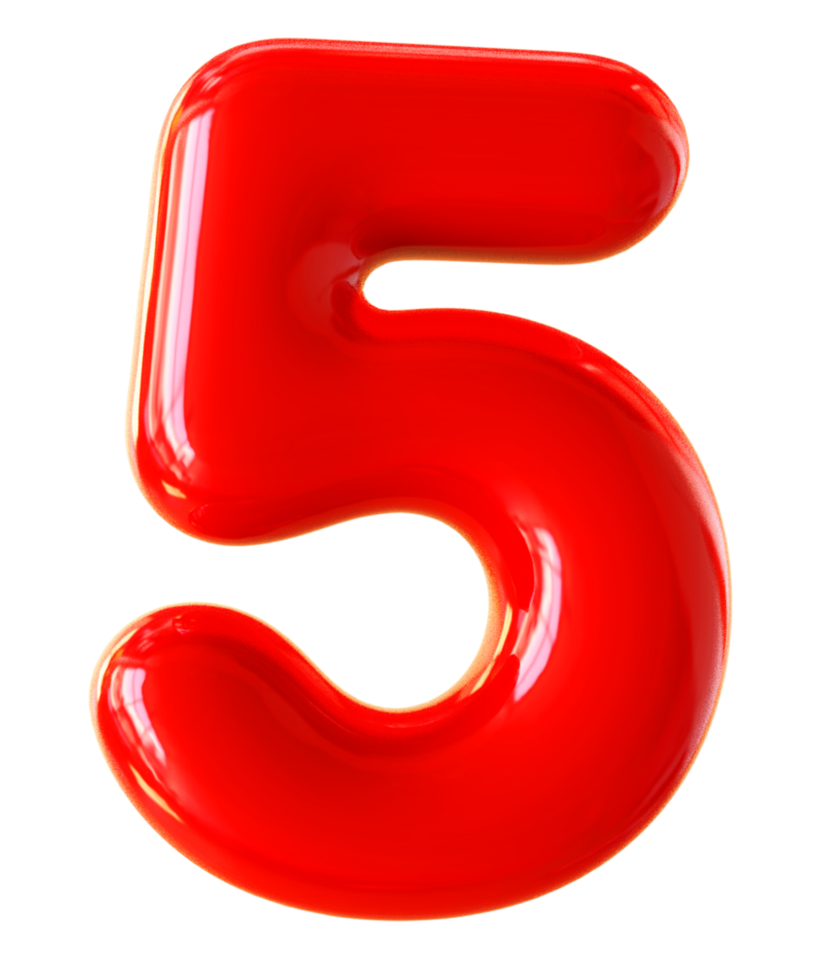 Number Five Png