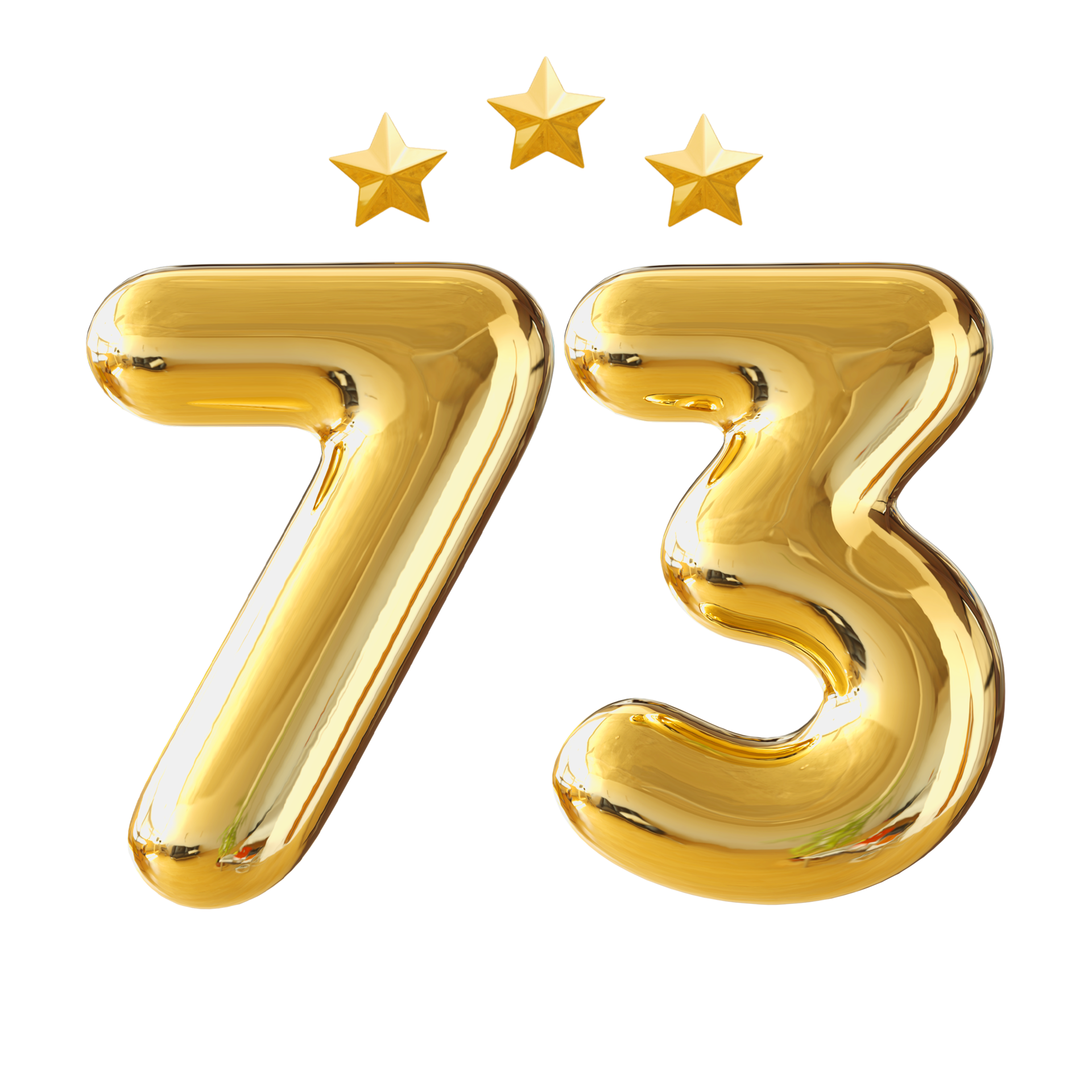 Num ro Anniversaire 73 Ans 11287945 PNG