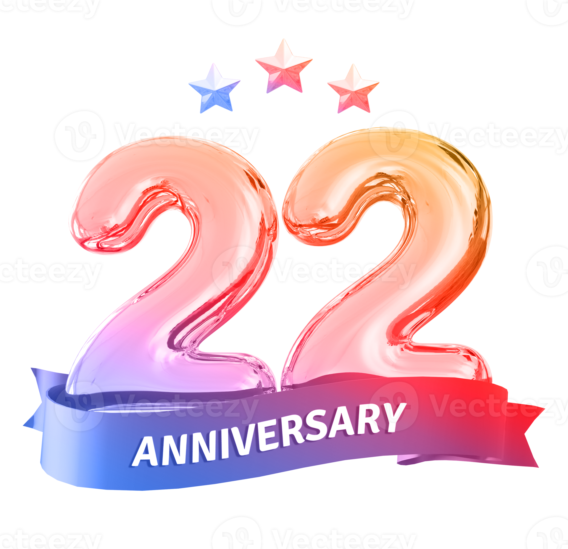 22-years-anniversary-number-11287946-png