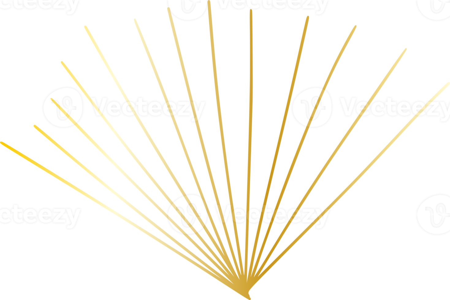 Golden Modern element png