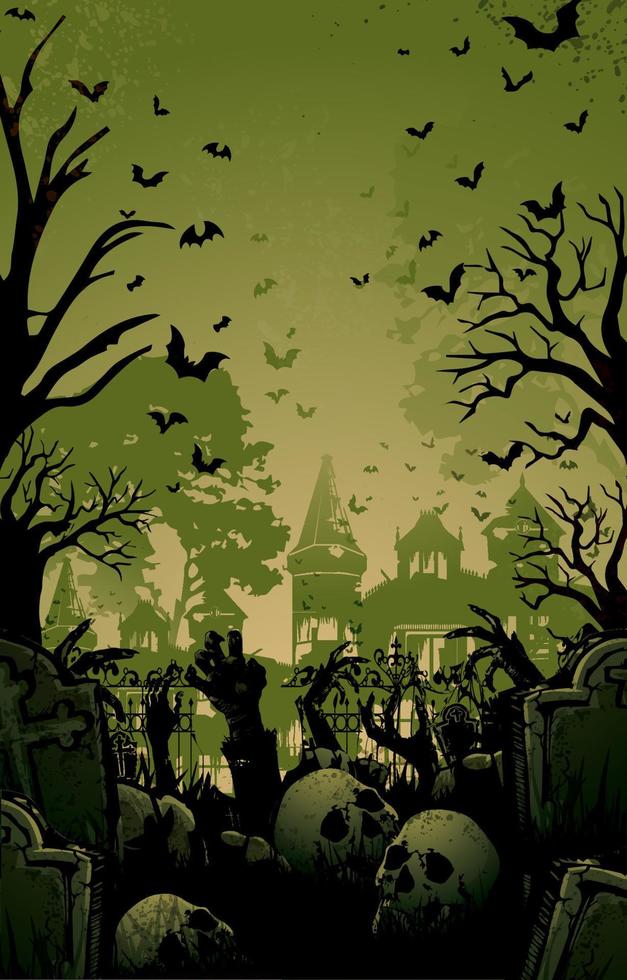 Halloween Background Concept vector