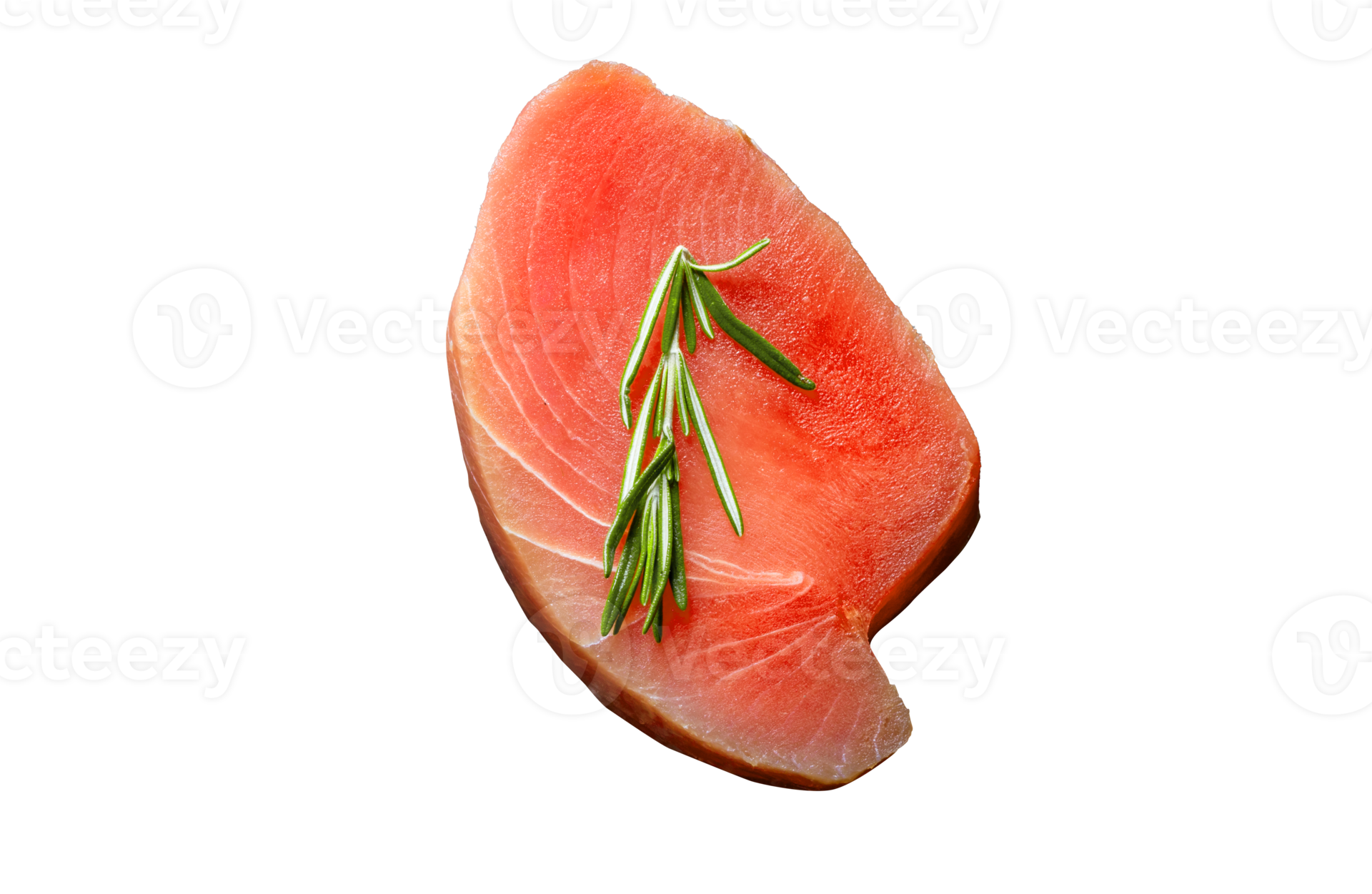 piece of raw tuna with rosemary 11288142 PNG