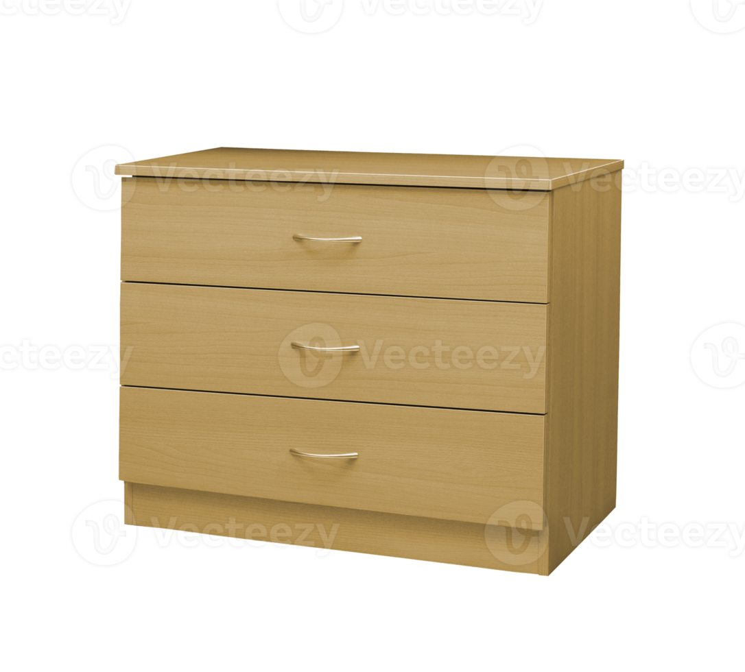 wooden cabinet with drawers png