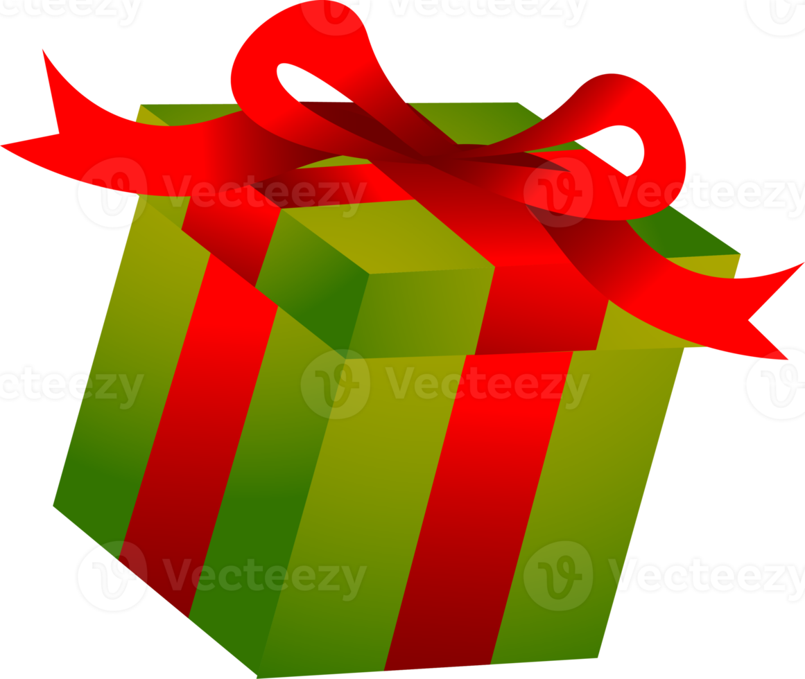 Christmas Gift Box png