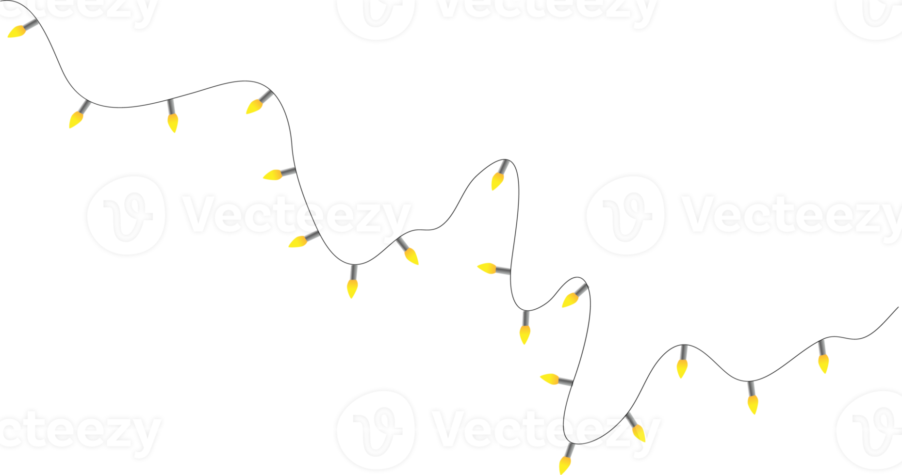 illustration de lumières suspendues png