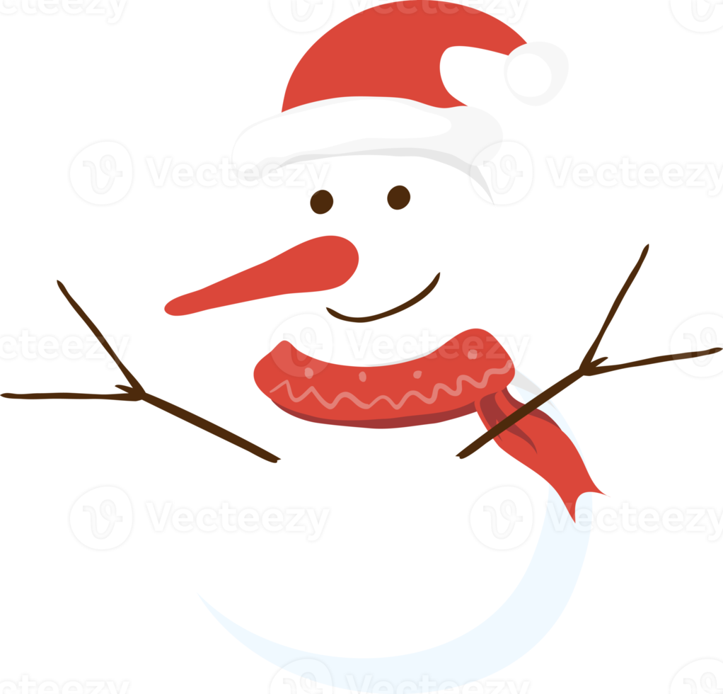 snowman of the Merry Christmas and Happy New Year png