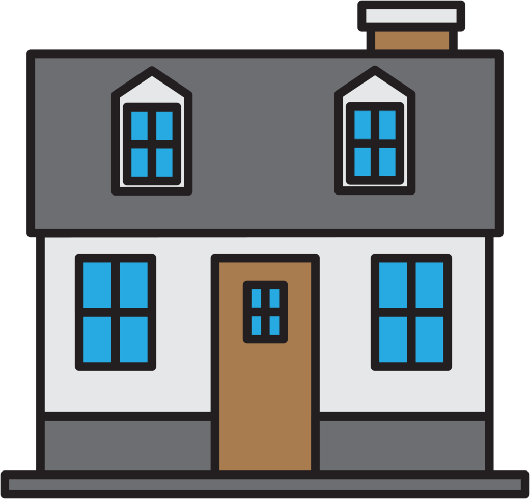 Outline Drawing House Front Elevation View 11288492 PNG outline-drawing-house-front-elevation-view-11288492-png