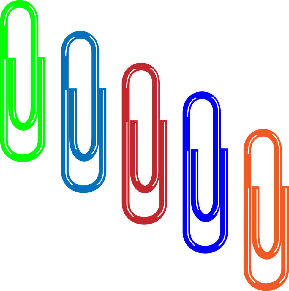 A set of colored map pins next to each other, suitable for installing a sticky note png