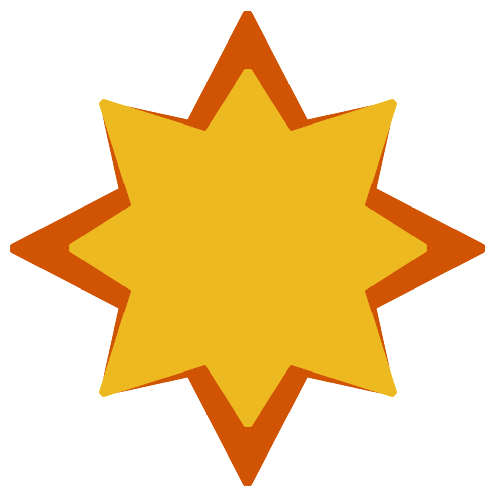Free estrella de ocho puntas 11288631 PNG with Transparent Background