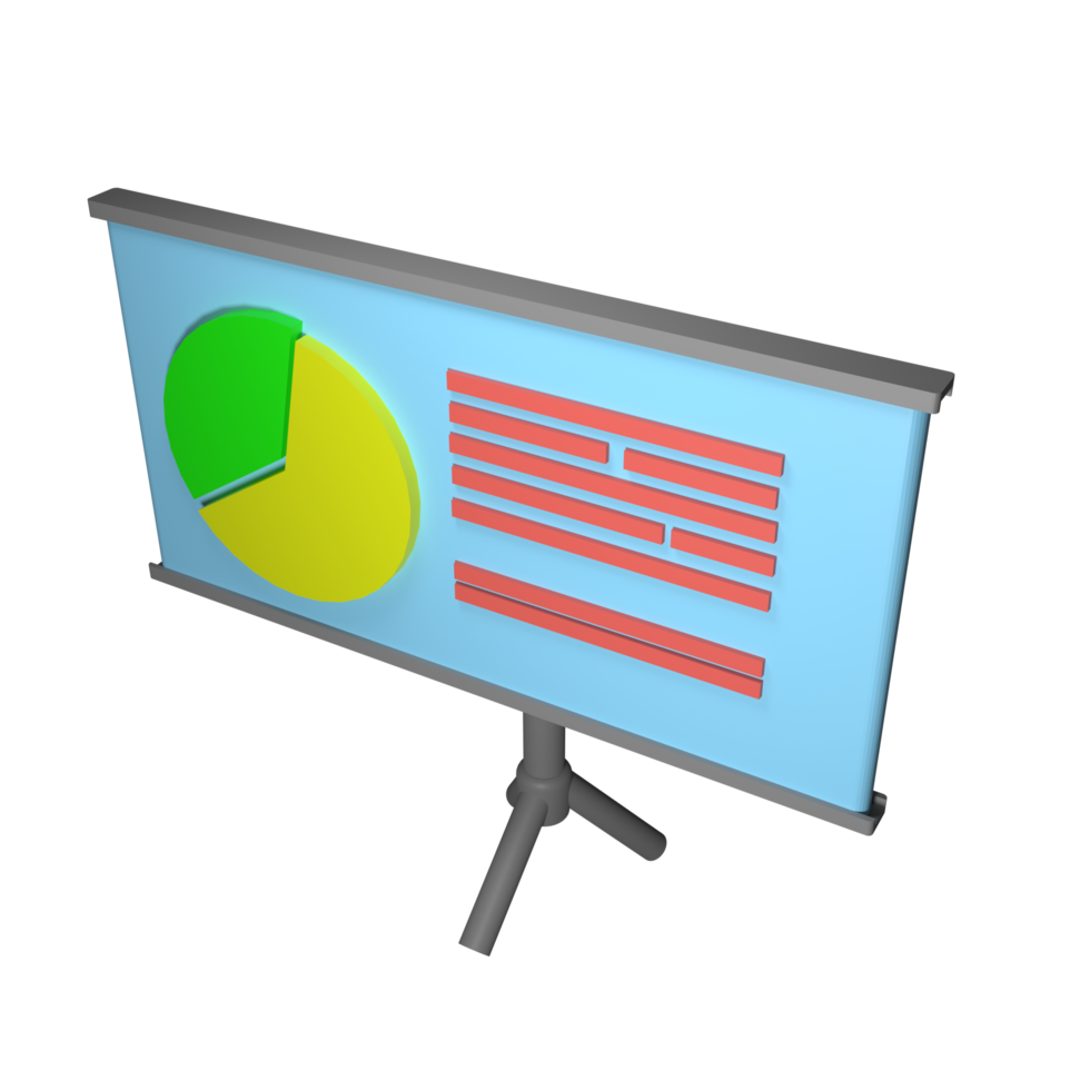 3D-Renderanalyse-Präsentationsperspektive png